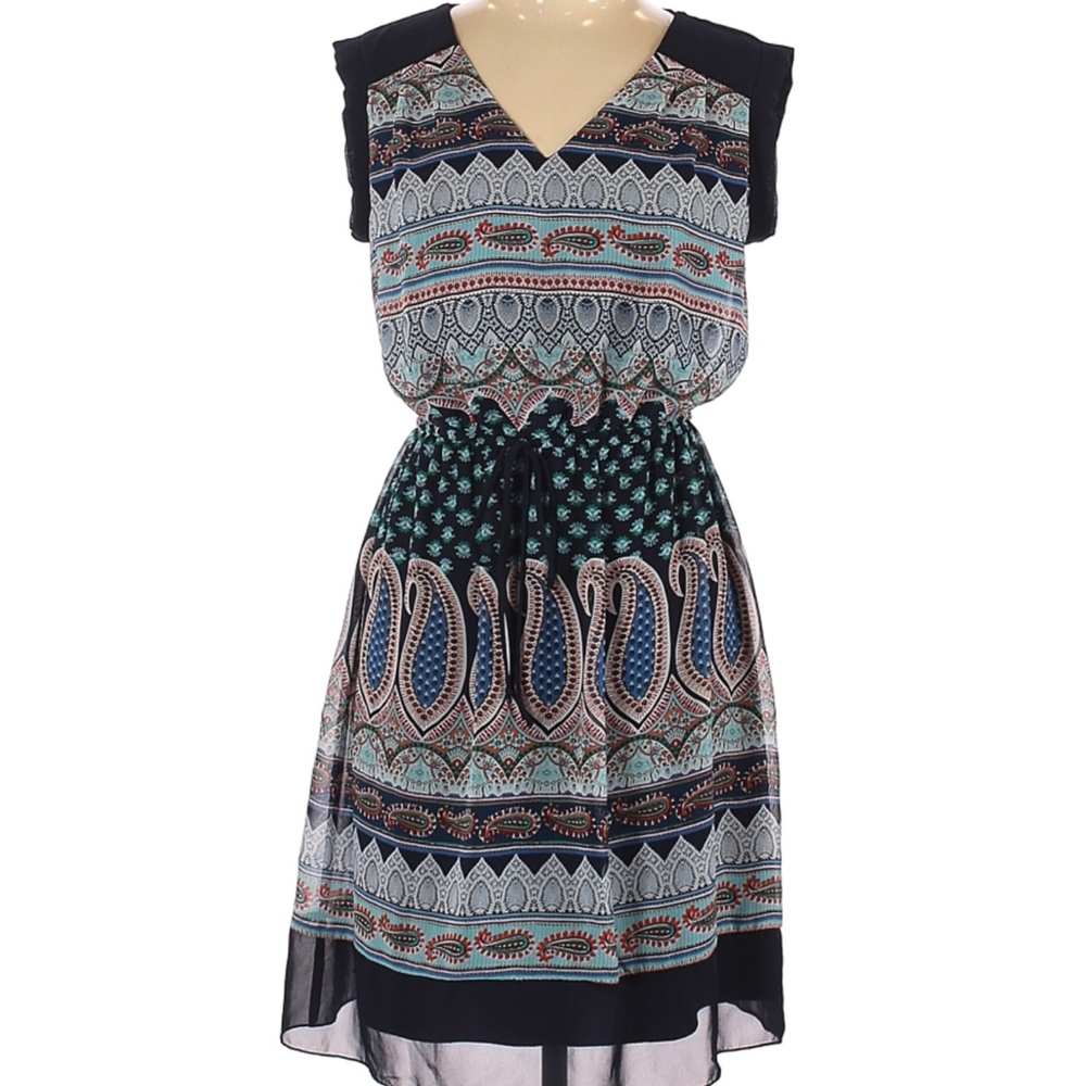 Enfocus Studio Multicolor Patterned Dress